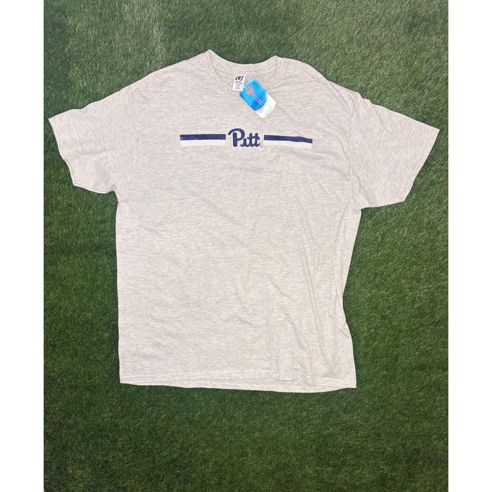 Optima Pitt University of Pittsburgh Heather Gray T-Shirt Mens 2XL NWT